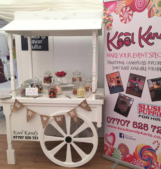 book now candy cart